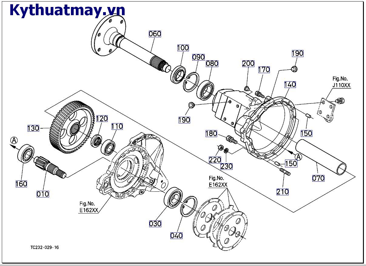 Trục sau phải ( mới) >=15231